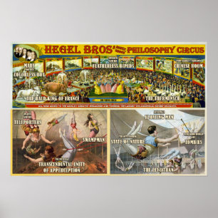 Poster Circo da filosofia
