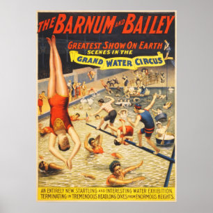 Poster Circo grande da água