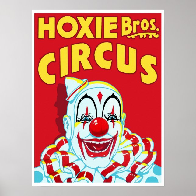 Poster Circo Hoxie Bros. (Frente)