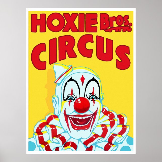 Poster Circo Hoxie Bros. (Frente)