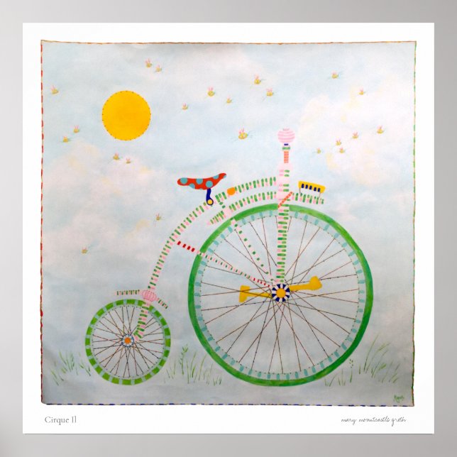 Poster Circo Impresso (Frente)