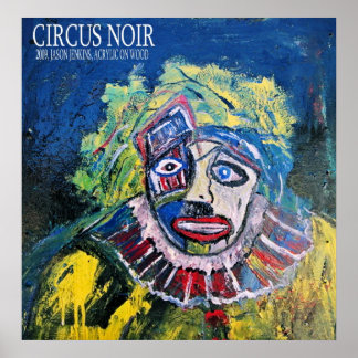 POSTER CIRCO NEGRO