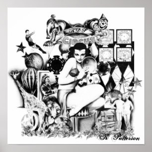 Poster Circo Vintage