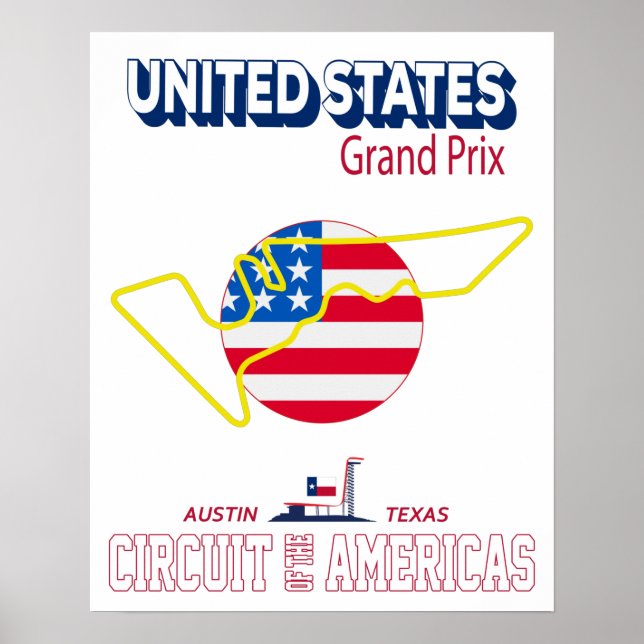 Poster Circuito da América - COTA (Frente)