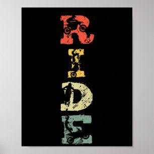 Poster Circuito De Camada De Camada De Rolagem De Motocro