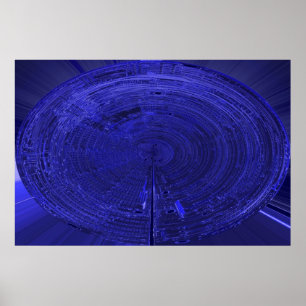 Poster circuito eletrônico da fantasia