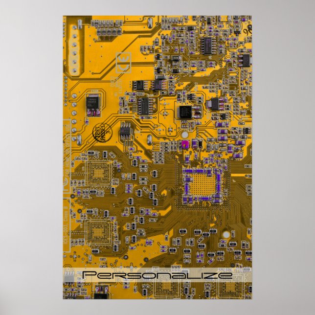 Poster Circuito Impresso Conjunto PCB Circuito Conselho L (Frente)