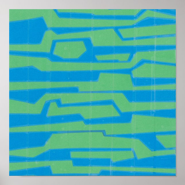 Poster Circuito Moderno V (Frente)