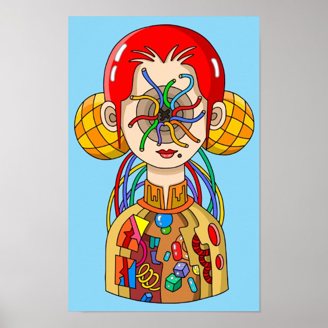 Poster Circuitos cerebrais. (Frente)