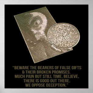 Poster Círculo artístico da colheita