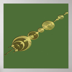 Poster Círculo artístico da colheita