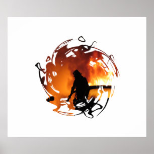 Póster Círculo das chamas