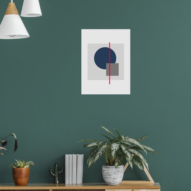 Poster Círculo Flutuante 4 (Sala de Estar 1)