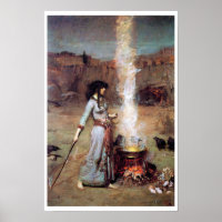Círculo Mágico, John William Waterhouse