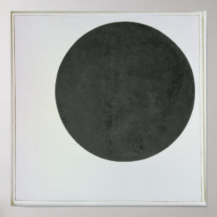 Póster Círculo preto, c.1923
