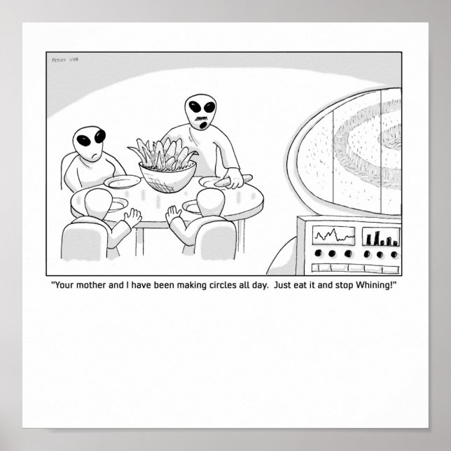 Poster círculos de colheita (Frente)