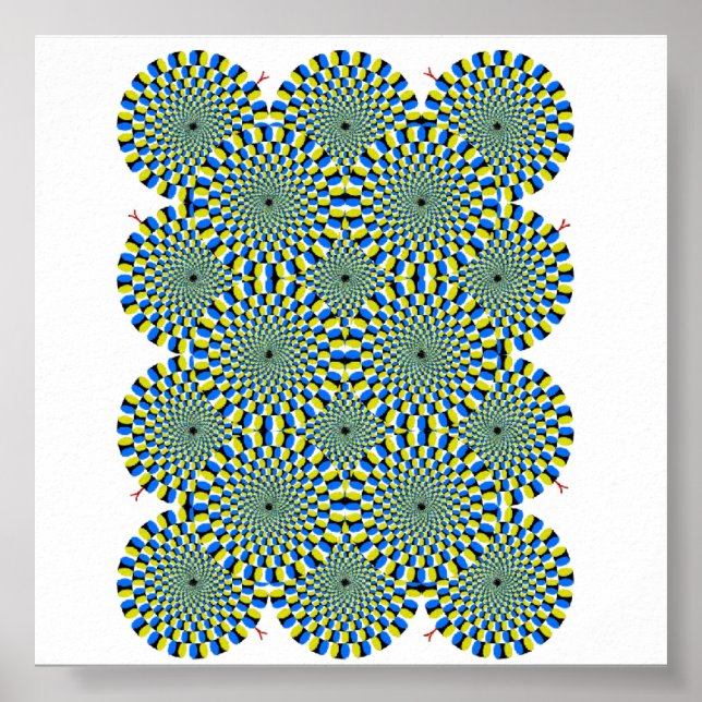 Poster círculos de ilusão (Frente)