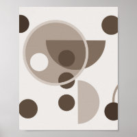 Círculos geométricos abstrato