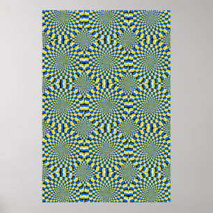 Poster Círculos moventes