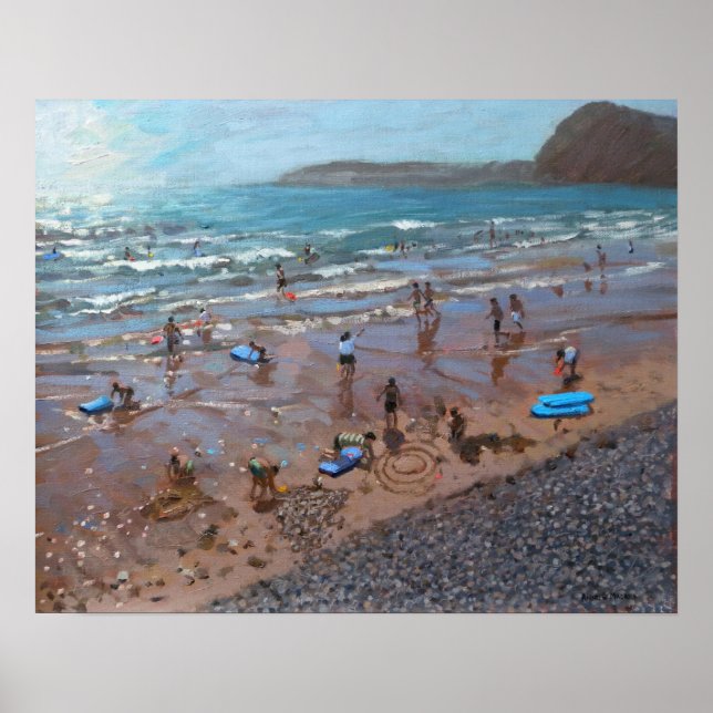 Poster Círculos no Sand Sidmouth 2007 (Frente)