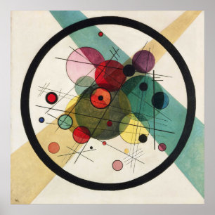 Poster Círculos num Círculo