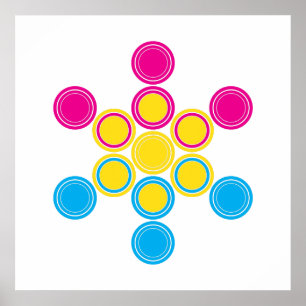 Póster círculos pan-sagrados