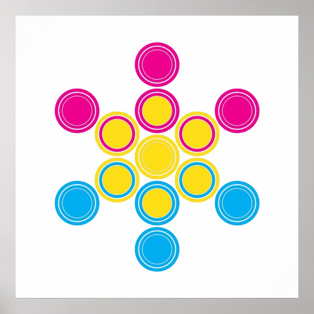 Póster círculos panSagrados (Frente)