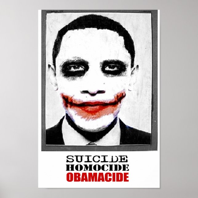 PÓSTER CIRCUMBIDO. LOBOTOMIZADO. OBAMACIZADO (Frente)