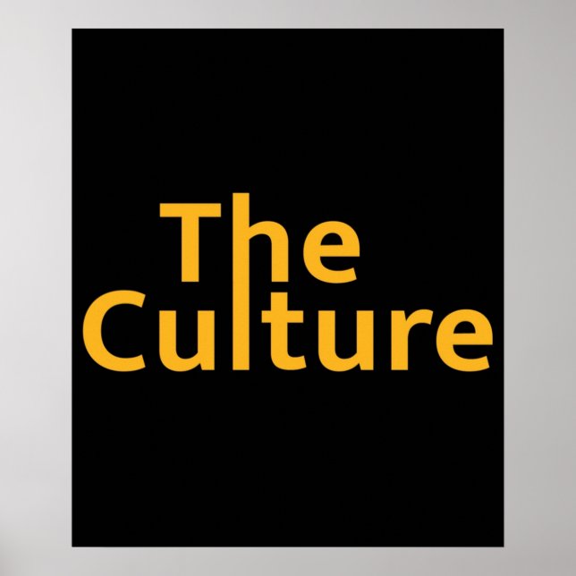 Poster Circunstâncias Especiais Cultura Iain M Banks ScFi (Frente)