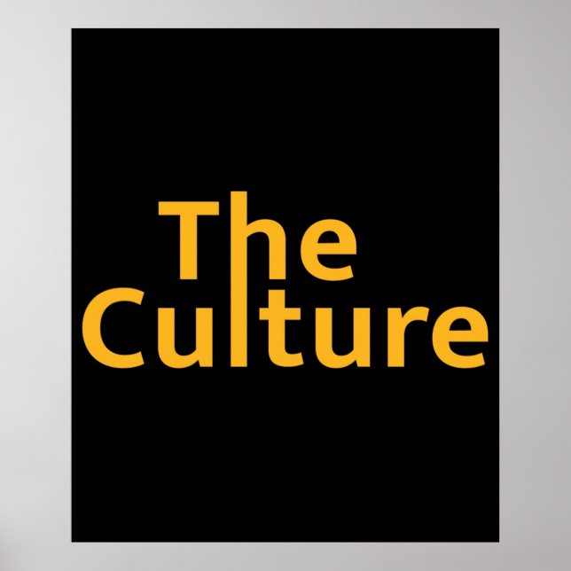 Poster Circunstâncias Especiais Cultura Iain M Banks ScFi (Frente)