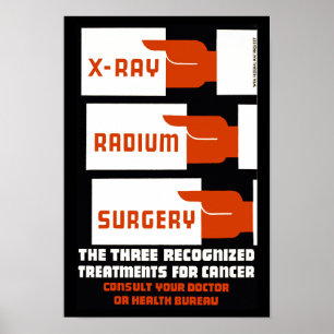 Póster Cirurgia do rádio do raio X