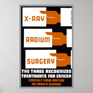 Póster Cirurgia do rádio do raio X