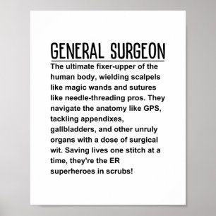 Poster Cirurgião geral