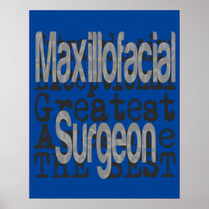 Póster Cirurgião Maxillofacial Extraordinaire