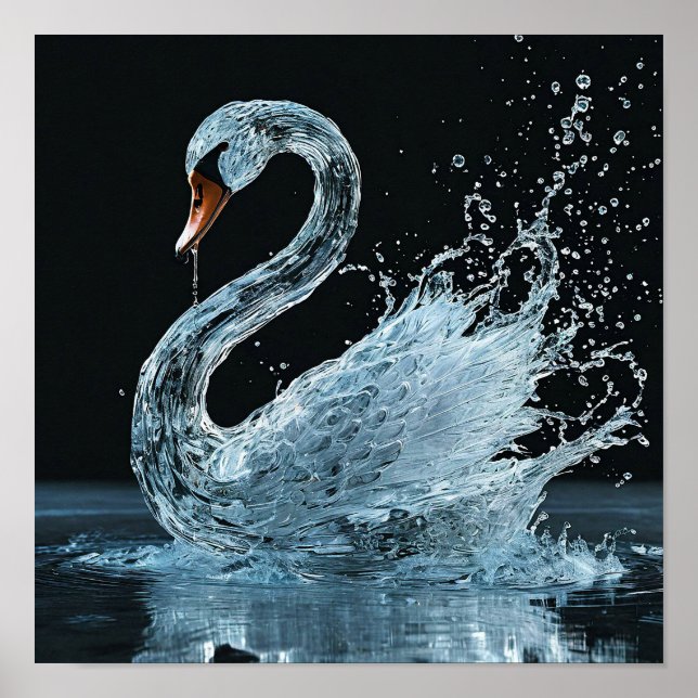Poster Cisne grato (Frente)