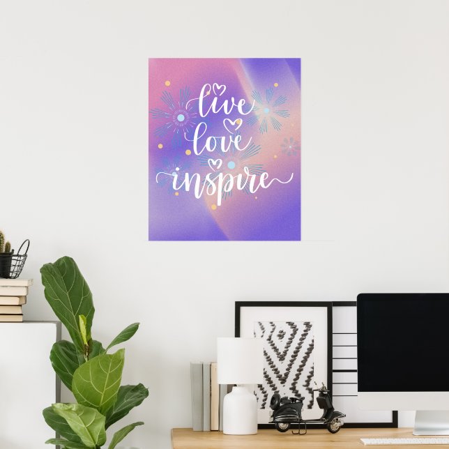 Poster Citação. (Escritório em casa)