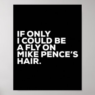 Poster Citação da Campanha Eleitoral Pro Biden Mike Pence