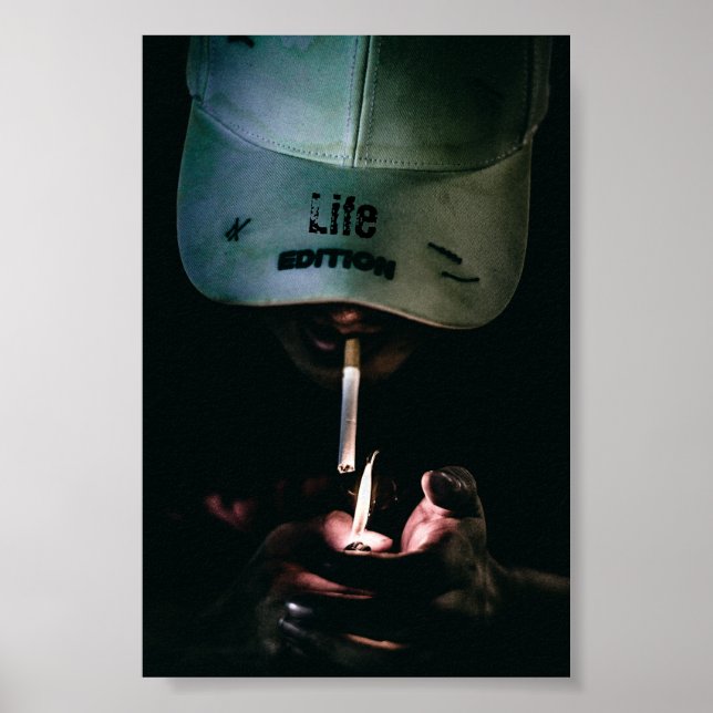 Poster Citação da edição de vida (Frente)