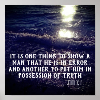 Poster Citação da Filosofia John Locke