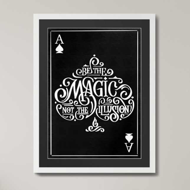 Poster Citação da Tipografia Motivacional Ace of Spades (Criador carregado)