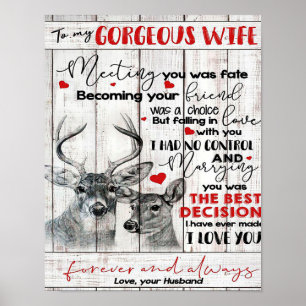 Poster Citação De Amor Para O Aniversário Da Mulher, C