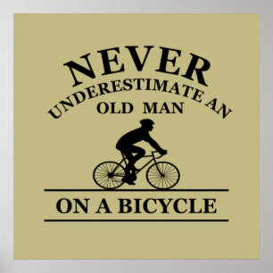 Poster citação de ciclismo engraçada