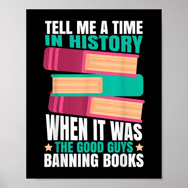 Poster Citação de Livros Proibidos (Frente)