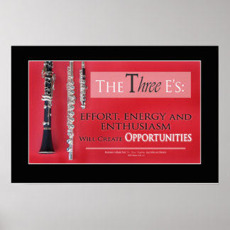 Poster Citação de Música - Citações de Liderança Motivati