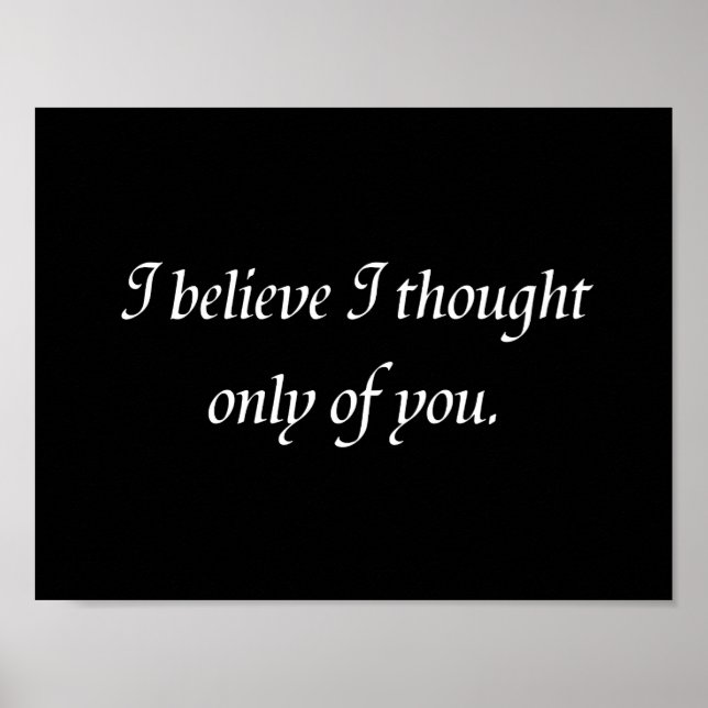 Póster Citação de Orgulho e Preconceito (Frente)