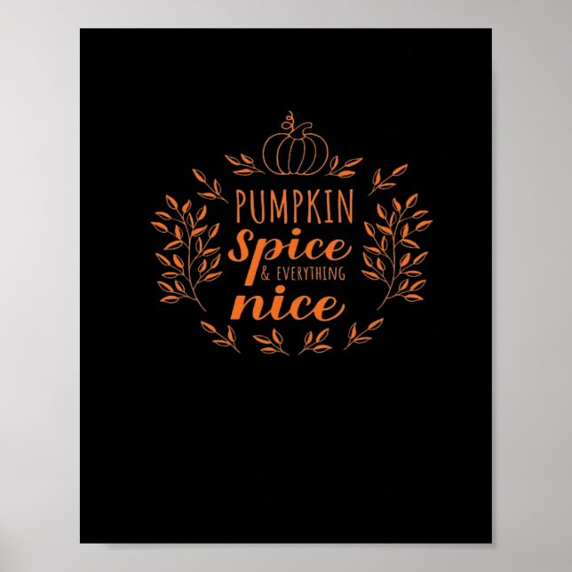 Poster Citação de outono Inspiradora (Frente)