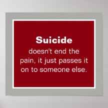 Citação de Prevenção de Suicídio