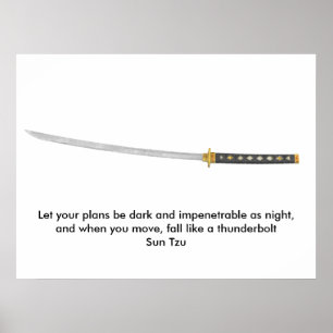Poster citação de Sun Tzu