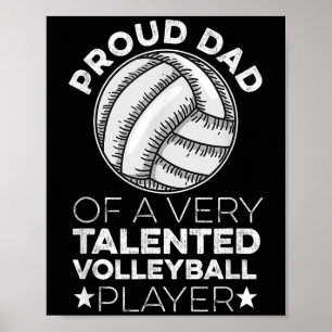 Poster Citação De Voleibol Para Pai De Pl De Voleibol