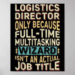 Poster Citação do Assistente de Multitarefa do Diretor Lo